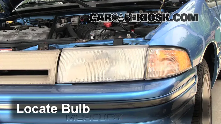 1994 Mercury Tracer 1.9L 4 Cyl. Sedan Lights Parking Light (replace bulb)